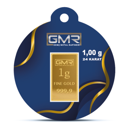 1 gr 24 Ayar 999.9 Milyem GMR Gram Altın