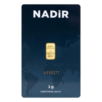 1 gr 24 Ayar 999.9 Milyem NadirGold Gram Altın