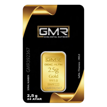 2.5 gr 24 Ayar GMR Gram Altın